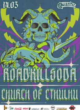 Concert RoadkillSoda & Church Of Cthulhu