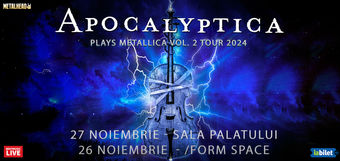 Concert Apocalyptica plays Metallica la Cluj-Napoca si Bucuresti