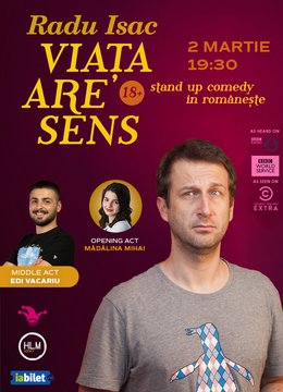 The Fool: Viața are sens cu Radu Isac - Stand-up comedy în românește