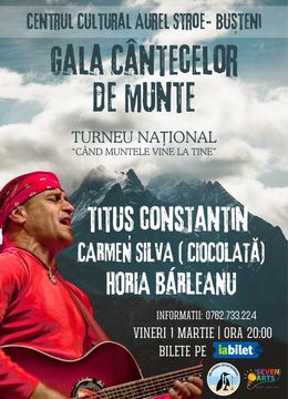 Busteni: Turneu Folk Titus Constantin & invitații | Gala Cantecelor de munte