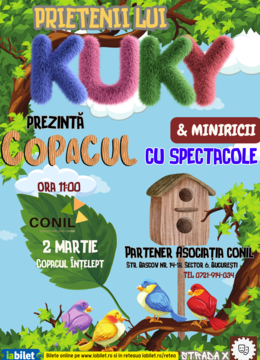 Miniricii & Prietenii lui KUKY– Copacul cu spectacole COPACUL ÎNTELEPT