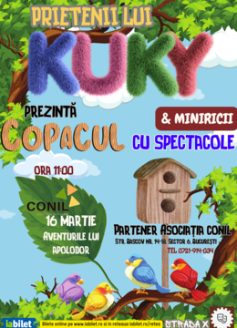 Miniricii & Prietenii lui KUKY– Copacul cu spectacole Aventurile lui Apolodor