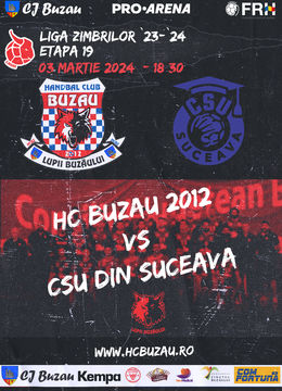 Buzau:  HC Buzau 2012 vs. CSU Suceava