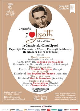 Festivalul "I Love Lipatti", Ediția a VIII-a - 21 Martie