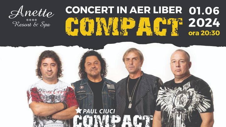 Covaci: Concert COMPACT - Paul Ciuci , pentru a 10-a oara la Anette