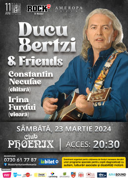 Constanta: Concert caritabil Ducu Bertzi & Friends