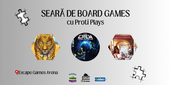 Timișoara: Seară de board games cu Proti Plays
