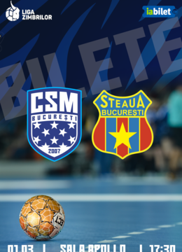 Liga Zimbrilor, Etapa 19: CSM București vs CSA Steaua București
