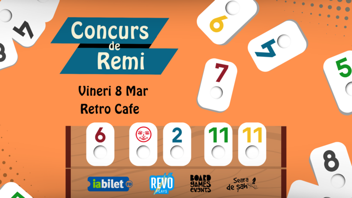 Iași: Concurs de Remi Etalat  @Board Games Events