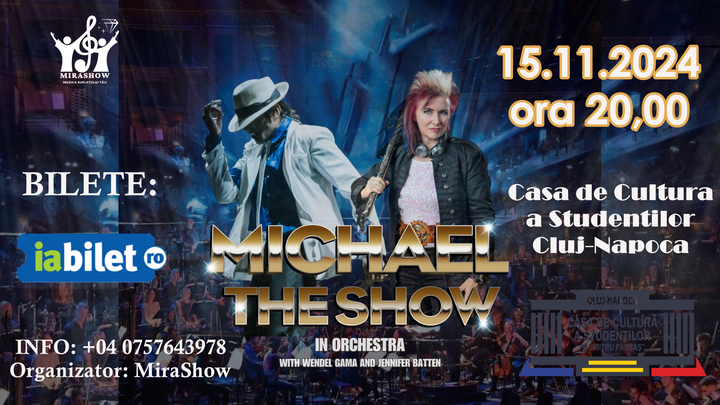 Cluj-Napoca: Jennifer Batten in Michael The Show
