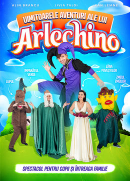 Brasov: Uimitoarele aventuri ale lui Arlecchino