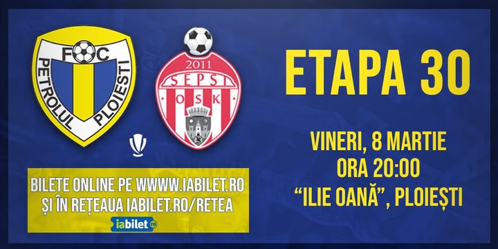 Ploiesti:  FC Petrolul - Sepsi OSK