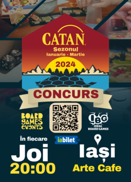 Iași: Concurs de Catan @ Board Games Events