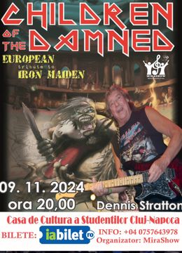Cluj-Napoca: Dennis Stratton | Children of the Damned - Tribute to Iron Maiden