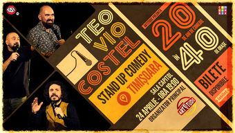 Timișoara: Teo, Vio și Costel - 20 de ani de comedie în 40 de orașe | Stand Up Comedy Show 3