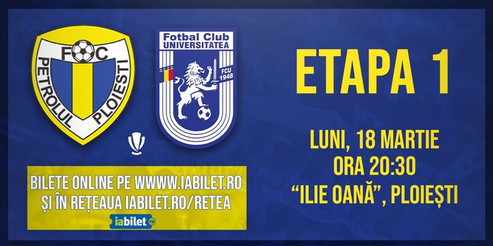 Ploiesti: FC Petrolul - FCU 1948 Craiova