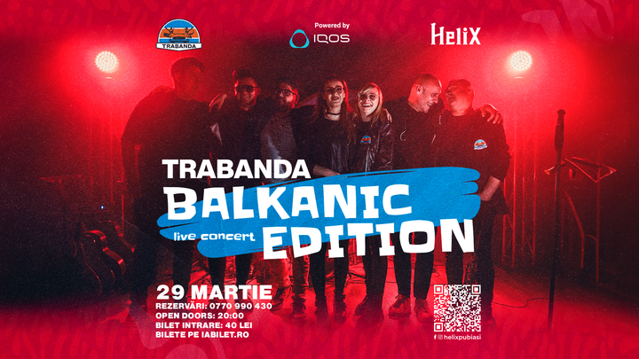 Iași: Trabanda Live Concert -  Balkanic Edition