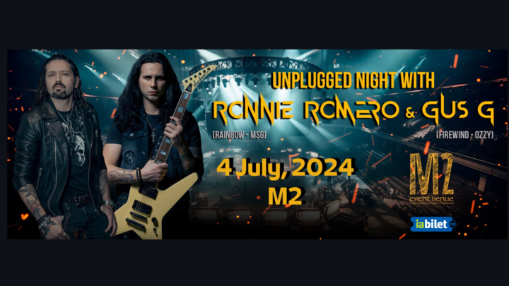 Timisoara: Ronnie Romero (Rainbow) & Gus G (Ozzy) Unplugged Live in M2