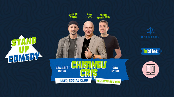 Chișineu-Criș: Stand Up cu Țuțu, Manolescu și Țintă