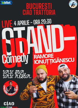 Stand-Up Comedy cu Ramore și Ionuț Țigănescu - "Unu' bun, unu' nebun"