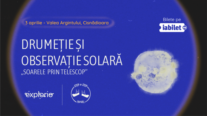 Sibiu: Drumeție „Soarele prin telescop” - Explorio Festival