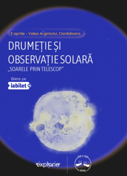 Sibiu: Drumeție „Soarele prin telescop” - Explorio Festival