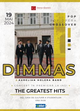 Iasi: The Greatest Hits - Cvartetul DIMMAS pentru prima dată la Iași!
