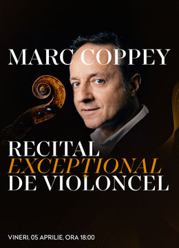 Marc Coppey. Concert Extraordinar de violoncel