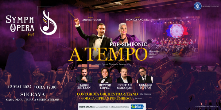 Suceava: A TEMPO – Pop-Simfonic românesc