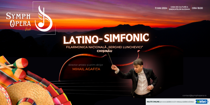 Suceava: Concert Latino - Simfonic