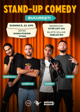 VITAN - Stand-up comedy cu Cîrje, Florin, Dobrotă și Popinciuc