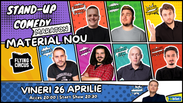 Cluj-Napoca: Stand-up Comedy | Maraton Material Nou