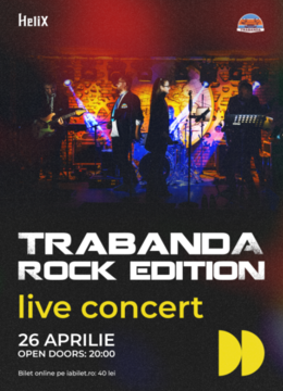 Iași: Trabanda Live Concert - Rock Edition