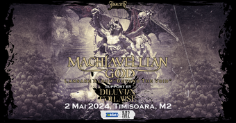 Timisoara: Machiavellian God - lansare album / w Diluvian Collapse