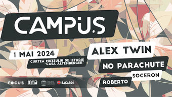 Sibiu: Campus Experience: Alex Twin & No Parachute la Casa Altemberger