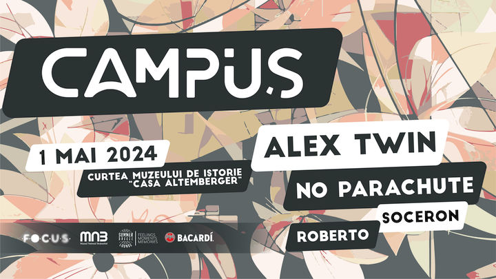 Sibiu: Campus Experience: Alex Twin & No Parachute la Casa Altemberger