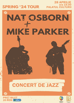 Bistrița: Nat Osborn & Mike Parker Duo @ Concert de Jazz