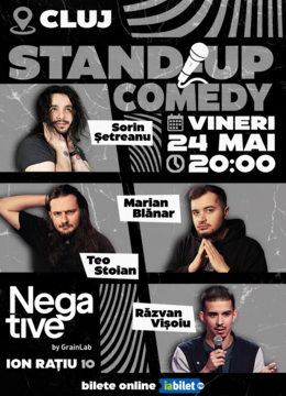 Cluj-Napoca: Stand-Up Comedy cu Șetreanu, Vișoiu, Stoian și Blănar - Alții la Început