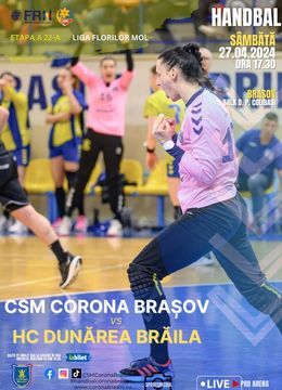 Brasov: Handbal Corona Brașov - HC Dunărea Brăila