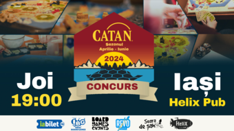 Iasi: Concurs de Catan @ Board Games Events