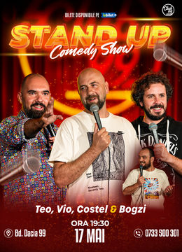 Stand up Comedy cu Teo, Vio, Costel - Bogzi la Club 99