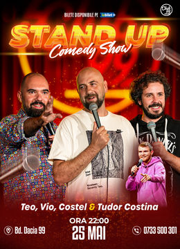 Stand up Comedy cu Teo, Vio, Costel - Costina la Club 99