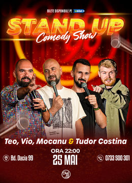 Stand up Comedy cu Teo, Vio, Mocanu & Costina la Club 99