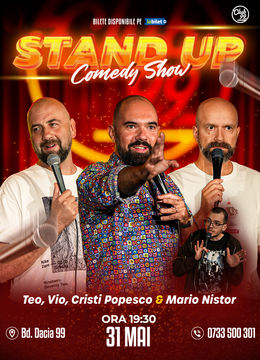 Stand up Comedy cu Teo, Vio, Cristi Popesco - Mario Nistor la Club 99