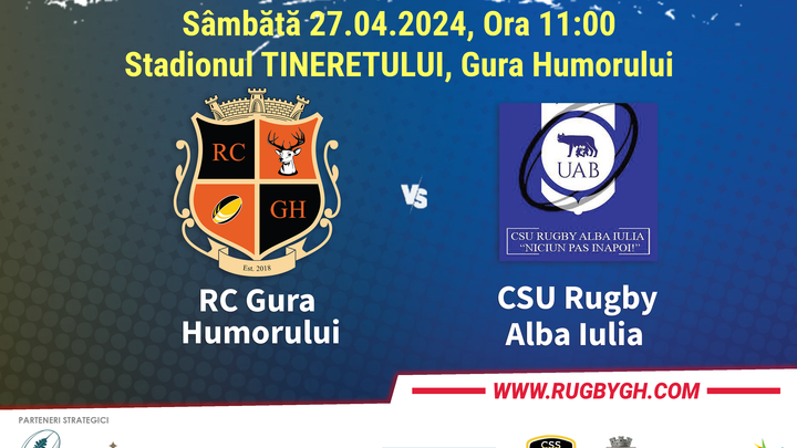 ACS Rugby Club Gura Humorului - CSU Alba Iulia /  RUGBY