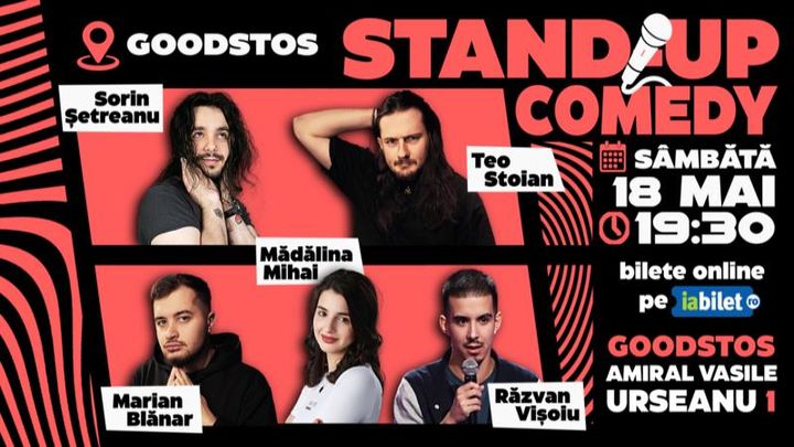 Stand-Up Comedy cu Șetreanu, Mădălina, Vișoiu, Stoian și Blănar - Alții la Început