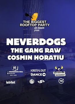 The Biggest Rooftop Party in Town w. Neverdogs