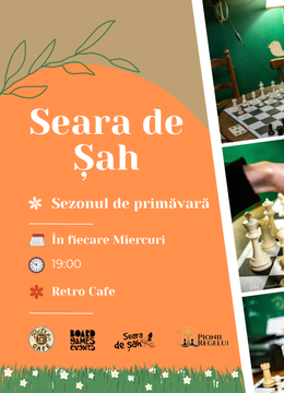 Iași: Seara de șah 48 @ Retro Cafe