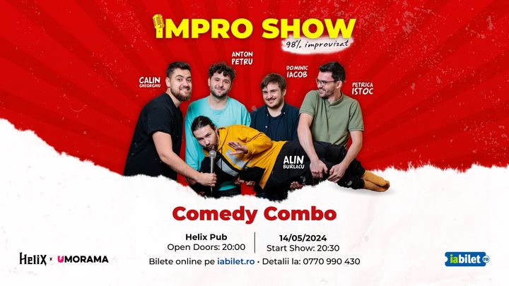 Iași: Impro Show - Comedy Combo