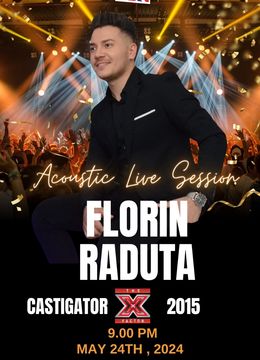 Florin Raduta - Castigator X Factor - Concert Live Acoustic